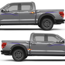 Gráficos de Línea Minimalista Puertas Laterales Calcomanía de Vinilo para Guardabarros Trasero Musclecar truck_2