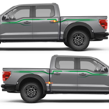 Gráficos de Línea Minimalista Puertas Laterales Calcomanía de Vinilo para Guardabarros Trasero Musclecar truck_3