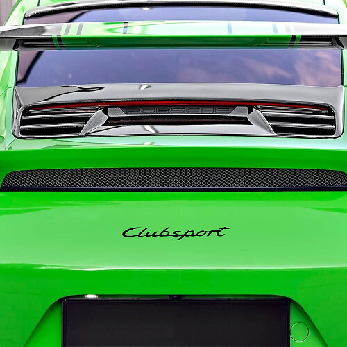 Adhesivo de Vinilo Trasero Clubsport para Porsche 911
