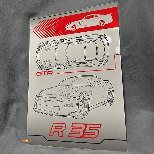 Panel de arte de pared acrílico brillante personalizado para garaje, para fanáticos del Nissan R35 1