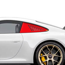 Adhesivo de vinilo para ventana lateral trasera Edición Centenario Le Mans para Porsche 911 GT3, Porsche 911 Carrera GTS, Cayman GT4, etc. 2