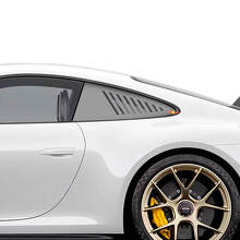 Adhesivo de vinilo para ventana lateral trasera Edición Centenario Le Mans para Porsche 911 GT3, Porsche 911 Carrera GTS, Cayman GT4, etc. 3