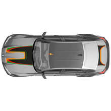 Calcomanía Vinilo Abstracta de Rendimiento M para Capó y Maletero BMW M3 G80 3