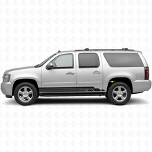 Tiras de vinilo estratificadas para puertas y paneles laterales para Chevrolet Suburban GMT900 2007-2014_2
