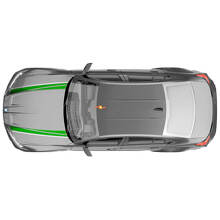 Calcomanía de vinilo con franjas para capó M Performance para BMW M3 G80 3