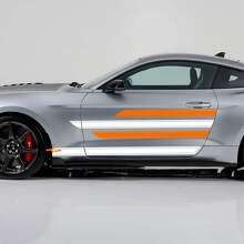 Kit de Vinilo de Tiras Lisos y Marcadas para Umbrales de Puertas de Musclecar Shelby Super Snake_2