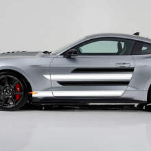 Kit de Vinilo de Tiras Lisos y Marcadas para Umbrales de Puertas de Musclecar Shelby Super Snake_3
