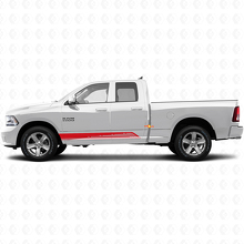Tiras Curvadas Vinilo Adhesivo para Paneles Laterales y Puertas para Dodge Ram 1500 2011-2018 3