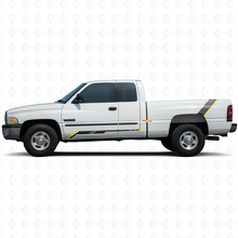 Pegatinas de vinilo para panel de batería con franjas a cuadros para Dodge Ram 1500 1994-2001 2