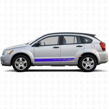 Pegatina de Vinilo con Franjas Decoradas para Paneles Laterales para Dodge Caliber 2007-2012_2