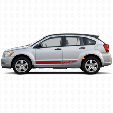 Pegatina de Vinilo con Franjas Decoradas para Paneles Laterales para Dodge Caliber 2007-2012_3