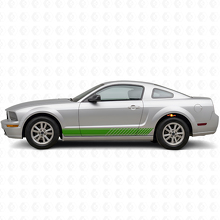 Kit de pegatinas de vinilo con franjas laterales para coche muscle Musclecarmodel_3