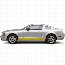 Kit de pegatinas de vinilo con franjas laterales para coche muscle Musclecarmodel_5