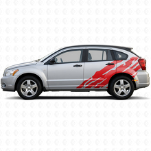 Gráfico de salpicadura de barro Vinilo adhesivo lateral trasero para Dodge Caliber 2007-2012_3
