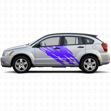 Calcomanía de Vinilo Lateral de Puerta con Gráfico de Salpicaduras de Barro para Dodge Caliber 2007-2012_2
