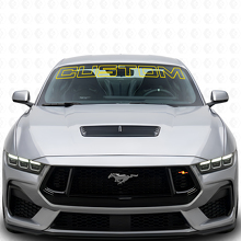 Vinilo de Calcomanía para Parabrisas con Letras Personalizadas en Contorno para Musclecar_4