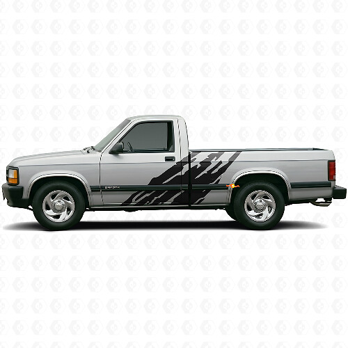Gráfico de Salpicadura de Barro Vinilo de Puerta para Dodge Dakota 1987-1996