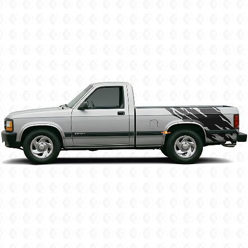 Gráfico de Salpicadura de Barro Vinilo para Lado Trasero para Dodge Dakota 1987-1996
