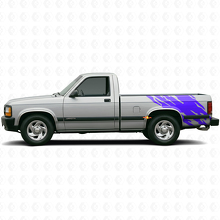 Gráfico de Salpicadura de Barro Vinilo para Lado Trasero para Dodge Dakota 1987-1996_2