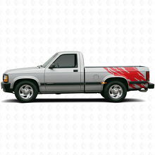 Gráfico de Salpicadura de Barro Vinilo para Lado Trasero para Dodge Dakota 1987-1996_3