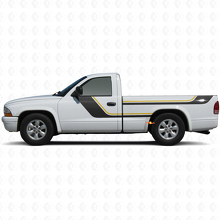 Kit de Vinilo Lateral de Rayas Gemelas para Dodge Dakota 1997-2004_2