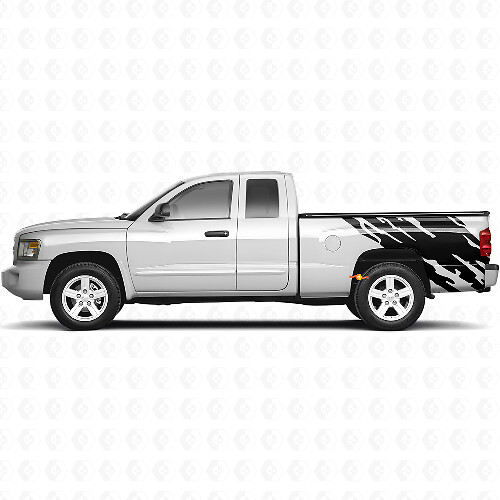 Gráfico de Salpicadura de Barro Vinilo Adhesivo Lateral Trasero para Dodge Dakota 2005-2011