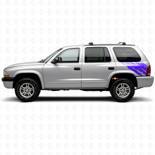 Gráfico de Salpicadura de Barro Vinilo Adhesivo Lateral Trasero para Dodge Durango 1998-2003_2
