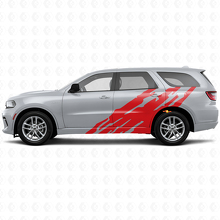 Vinilo Gráfico de Salpicadura de Lodo para Puerta Lateral Dodge Durango 2011+_3