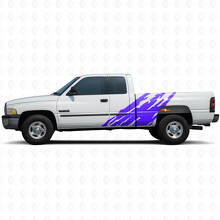 Calcomanía vinilo lateral gráfica de salpicaduras de barro para Dodge Ram 1500 1994-2001_2