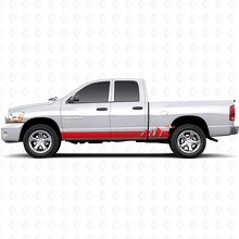 Calcomanía de Vinilo para Panel de Roca con Rayas Anchas de Montañas para Dodge Ram 1500 2002-2008_3
