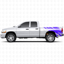 Calcomanía de vinilo gráfica de salpicadura de barro lateral trasera para Dodge Ram 1500 2002-2008_2