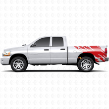 Calcomanía de vinilo gráfica de salpicadura de barro lateral trasera para Dodge Ram 1500 2002-2008_3