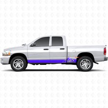 Calcomanía de vinilo para paneles laterales estilo montañas para Dodge Ram 1500 2002-2008_2