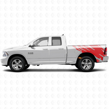 Gráfico de Salpicadura de Barro Vinilo Adhesivo Lateral Trasero para Dodge Ram 1500 2011-2018 3
