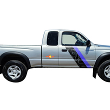 Vinilos Laterales de Rayas Topográficas Gemelas para Toyota Tacoma 1995-2004_3