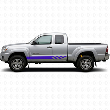 Calcomanía de Vinilo con Rayas a Cuadros para Paneles Laterales de Toyota Tacoma 2004-2015_2