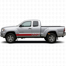 Calcomanía de Vinilo con Rayas a Cuadros para Paneles Laterales de Toyota Tacoma 2004-2015_3