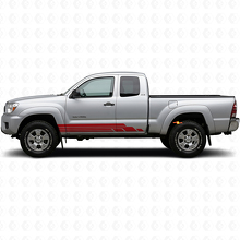 Calcomanía de Vinilo con Franjas Curvas para Panel de Rodilla de Puerta para Toyota Tacoma 2004-2015_3