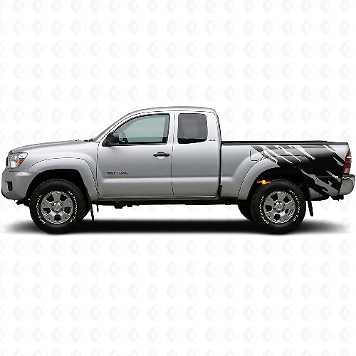 Gráfico de Salpicadura de Barro Vinilo Adhesivo Lateral Trasero para Toyota Tacoma 2004-2015