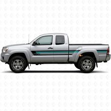Vinilo Adhesivo Lateral de Puerta con Triple Raya para Toyota Tacoma 2004-2015_2