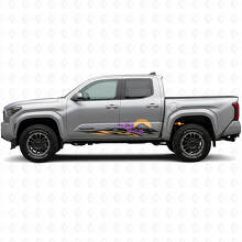 Calcomanía lateral de vinilo gráfica de Sakura japonesa para Toyota Tacoma 2023+ 2