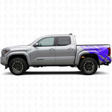 Calcomanía de vinilo gráfica de salpicaduras de barro lateral trasera para Toyota Tacoma 2023+_2