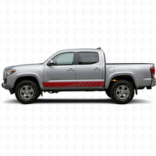 Calcomanía de vinilo perforada con franjas para paneles laterales de Toyota Tacoma 2015-2023_3