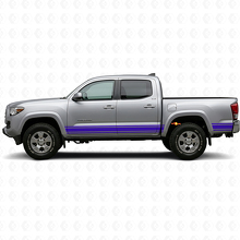 Calcomanía de vinilo para paneles laterales Straight Lines para Toyota Tacoma 2015-2023_2