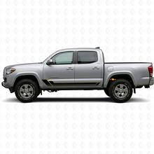 Kit de Calcomanías de Vinilo con Rayas Gemelas para Paneles Laterales para Toyota Tacoma 2015-2023 2