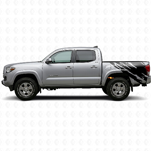 Gráfico de Salpicadura de Barro Vinilo Adhesivo Lateral Trasero para Toyota Tacoma 2015-2023