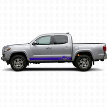 Kit de Calcomanías Vinilo para Paneles Laterales con Estilo de Montañas para Toyota Tacoma 2015-2023_2
