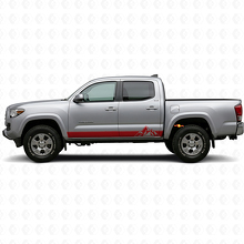 Kit de Calcomanías Vinilo para Paneles Laterales con Estilo de Montañas para Toyota Tacoma 2015-2023_3