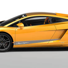 Kit de calcomanías laterales de vinilo con rayas estilo italiano para Lamborghini Gallardo LP570-4_2