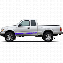 Vinilo decorativo de franjas en el panel de la puerta para Toyota Tacoma 1995-2004_2